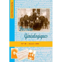 Dossiers Généalogiques n° 30