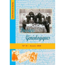 Dossiers Généalogiques n° 31