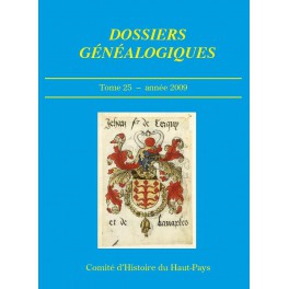 Dossiers généalogiques 25