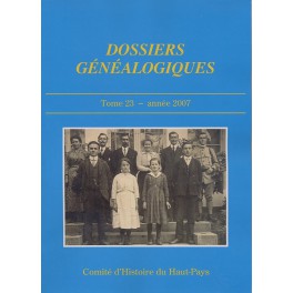 Dossiers généalogiques 23