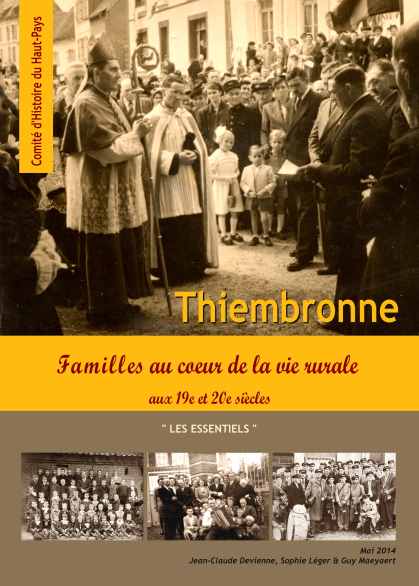 Couverture de l'ouvrage sur les familles de Thiembronne