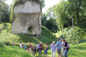 Visite du château de Fressin