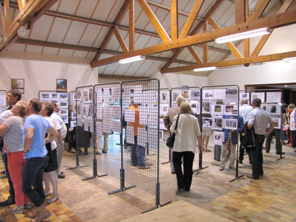 L'exposition à la salle des fêtes d'Alette