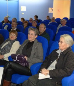 Parmi l'assistance, Mme Blandine Drain, conseillère départementale du canton de Lumbres.