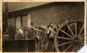 La forge du Marais à Thiembronne dans les années 1940