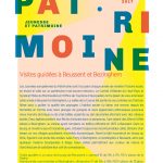 Le programme des journées du patrimoine