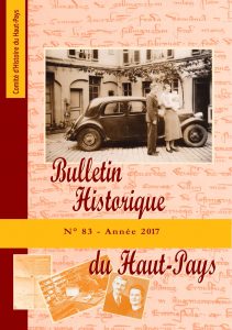 Le Bulletin Historique n° 83