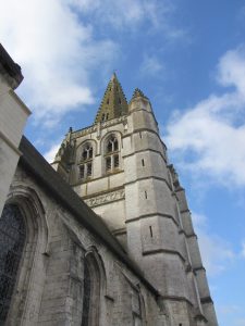 Le clocher artésien de l'église de Merck-Saint-Liévin