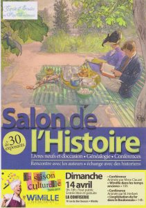 Affiche programme du salon de Wimille