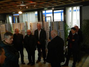 L'inauguration de l'exposition dimanche 7 avril 2019.